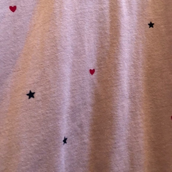 Sundry Stars & Hearts Sweatshirt Medium - Picture 2 of 5